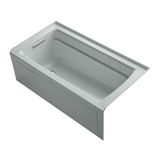 K1123RA0,96 Kohler Archer® 60" x 32" Acrylic Alcove Soaking Bathtub